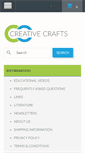 Mobile Screenshot of creative-crafts.com