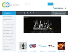 Tablet Screenshot of creative-crafts.com